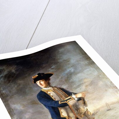 Portrait of Captain the Hon. Robert Boyle Walsingham, M.P. by Nathaniel Hone