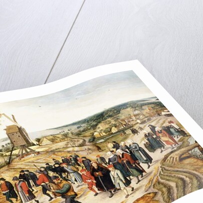 A Wedding Procession, by Pieter the Younger Brueghel
