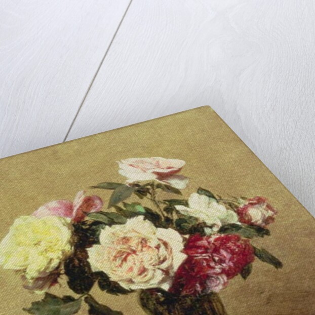 Roses in a Vase, 1892 by Ignace Henri Jean Fantin-Latour