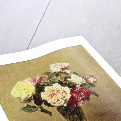 Roses in a Vase, 1892 by Ignace Henri Jean Fantin-Latour