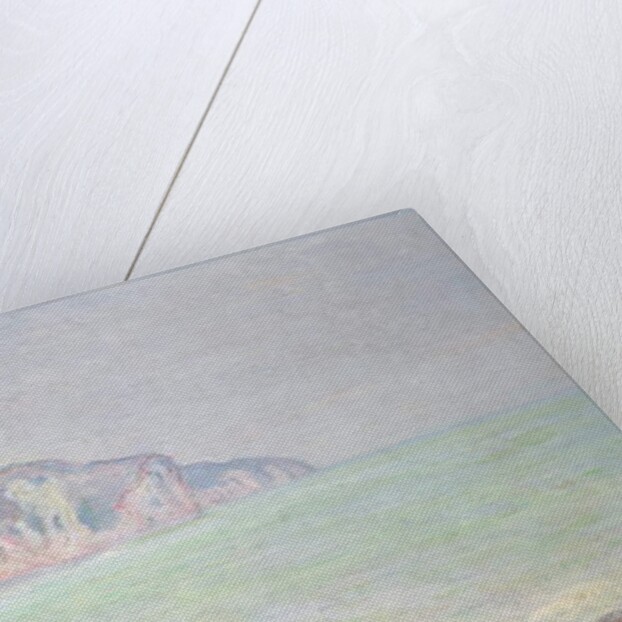 Cliffs at Pourville, 1896 by Claude Monet