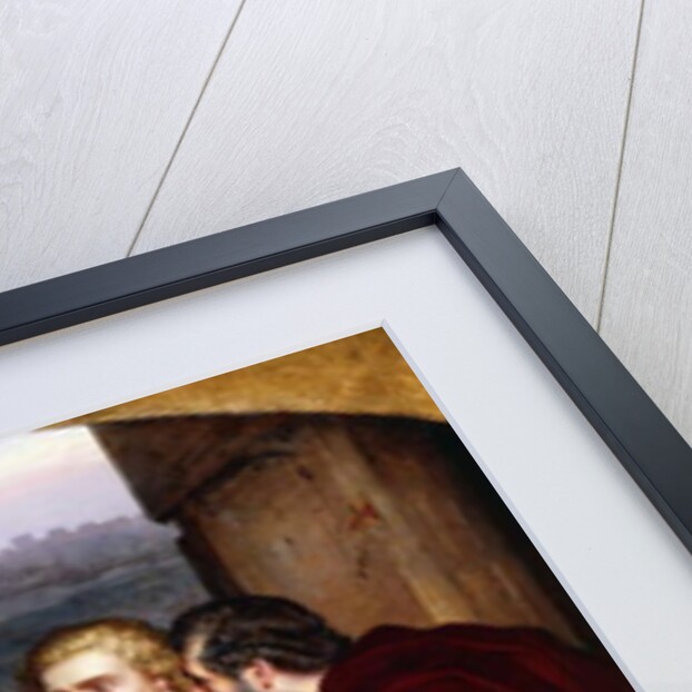 Mary Magdelene giving news of the Resurrection to the Disciples, 1860 by Philip Hermogenes Calderon