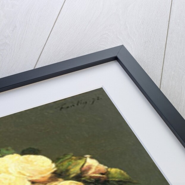 White Roses, 1873 by Ignace Henri Jean Fantin-Latour