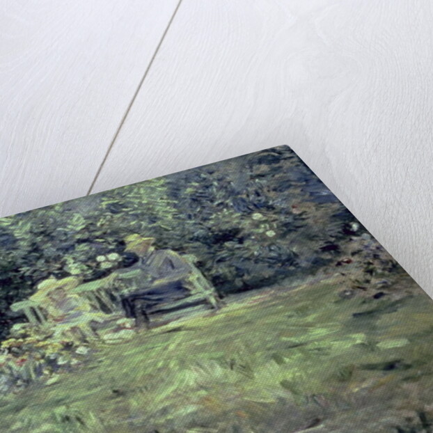 The Lesson in the Garden, 1886 by Berthe Morisot