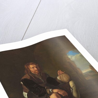 A traveller at rest by Frans van Mieris