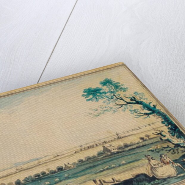 View of Ringsend from Merrion Square, Dublin, 1790 by John Henry Campbell