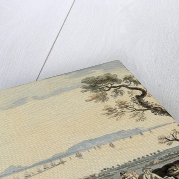 View of Dublin Bay and harbour, Hill of Howth by John Henry Campbell