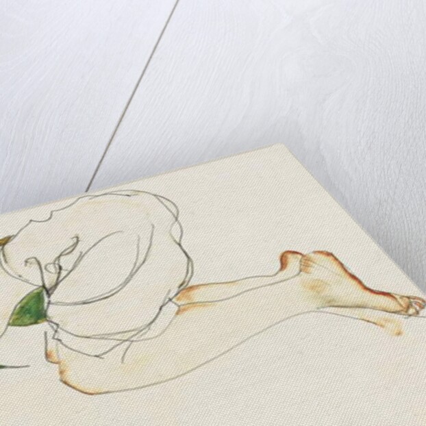 Kneeling woman, 1912 by Egon Schiele