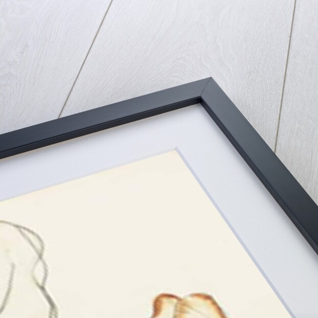 Kneeling woman, 1912 by Egon Schiele