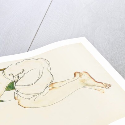 Kneeling woman, 1912 by Egon Schiele