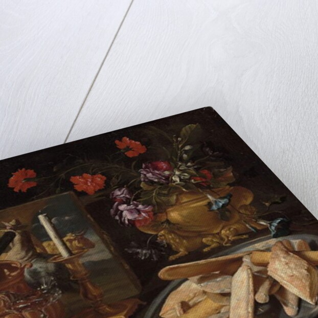 Allegory of the five senses by Giuseppe Recco