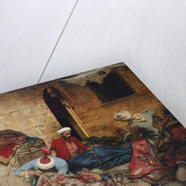 The Carpet Menders, 1883 by Rudolf Der G. Swoboda