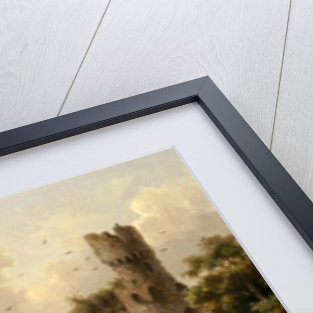 Ruins Over the River Birchel at Zutphan in Holland by Everhardus Koster