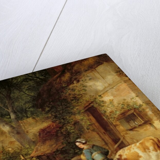 The Milkmaid, 1840 by William Snr. Shayer