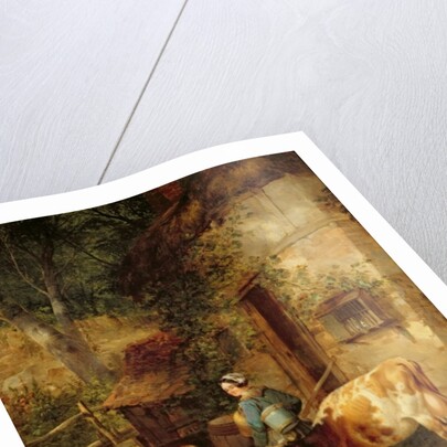 The Milkmaid, 1840 by William Snr. Shayer