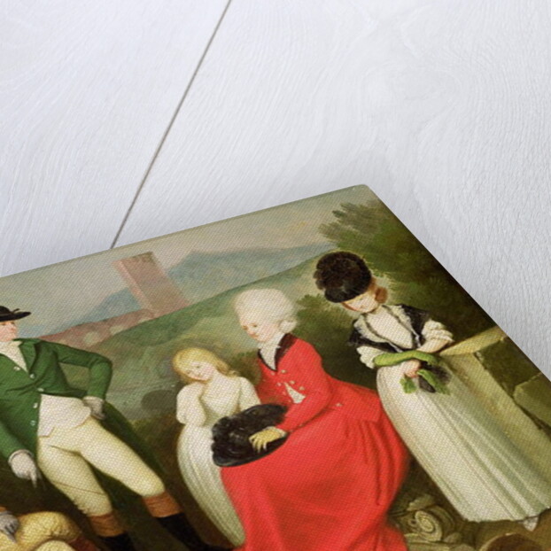 Group Portrait of Aubrey, 2nd Baron Vere of Harmsworth and family by Franciszek Smuglewicz