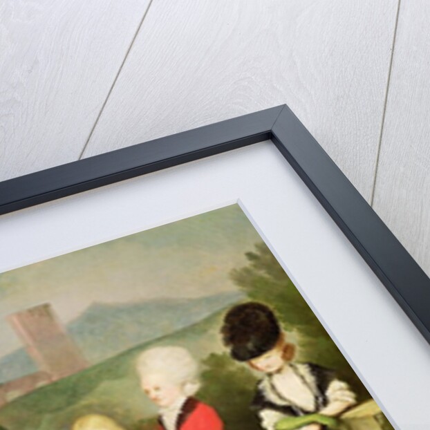 Group Portrait of Aubrey, 2nd Baron Vere of Harmsworth and family by Franciszek Smuglewicz