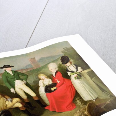 Group Portrait of Aubrey, 2nd Baron Vere of Harmsworth and family by Franciszek Smuglewicz