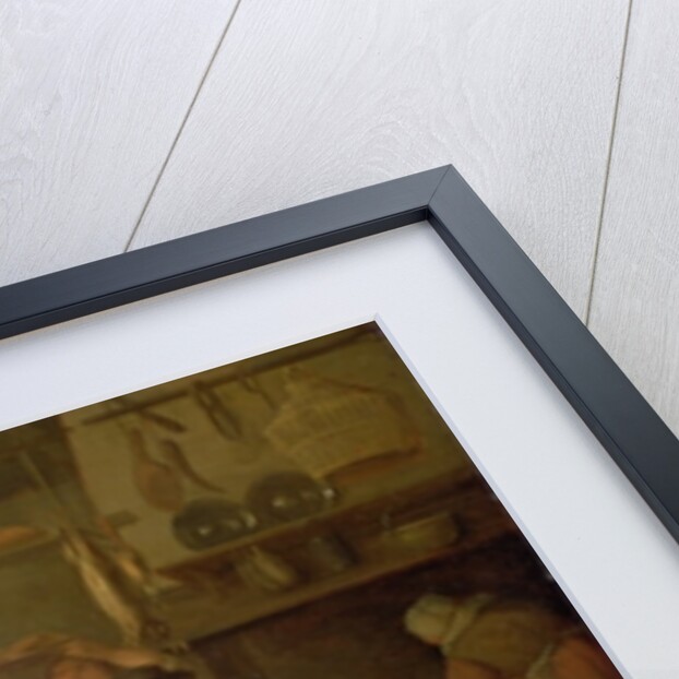 The Fat Kitchen by Jan Havicksz. Steen