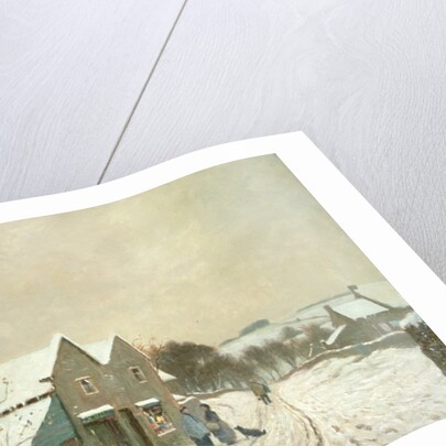 Winter at Turkdean by William Augustus Rixon