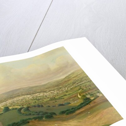 Cheltenham from Leckhampton Hill, c.1840 by English School