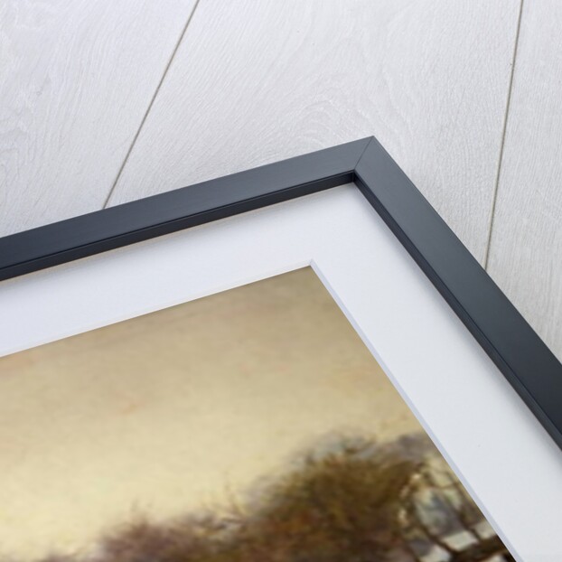 Boys Snowballing at Cookham Dean, 1887 by William Augustus Rixon