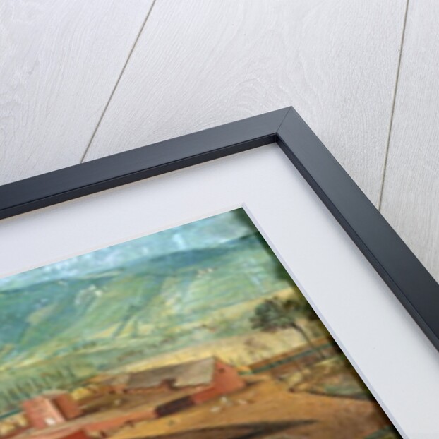 Vegetable Garden, detail of Panoramic View of Charlton Park, c.1745 by Thomas Robins