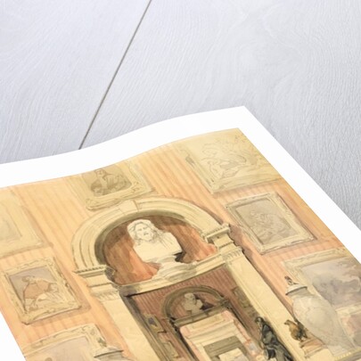 Interior of Thirlestaine House, Cheltenham by David Roberts