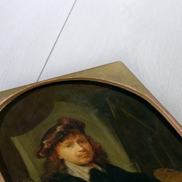 Self Portrait by Gerrit or Gerard Dou