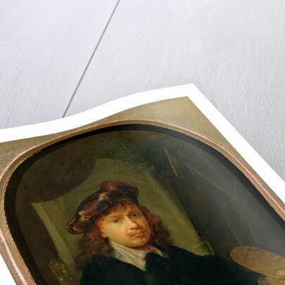 Self Portrait by Gerrit or Gerard Dou