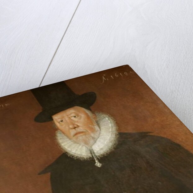 William Norwood, 1619 by Cornelius Janssen van Ceulen