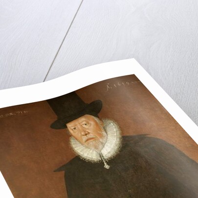 William Norwood, 1619 by Cornelius Janssen van Ceulen