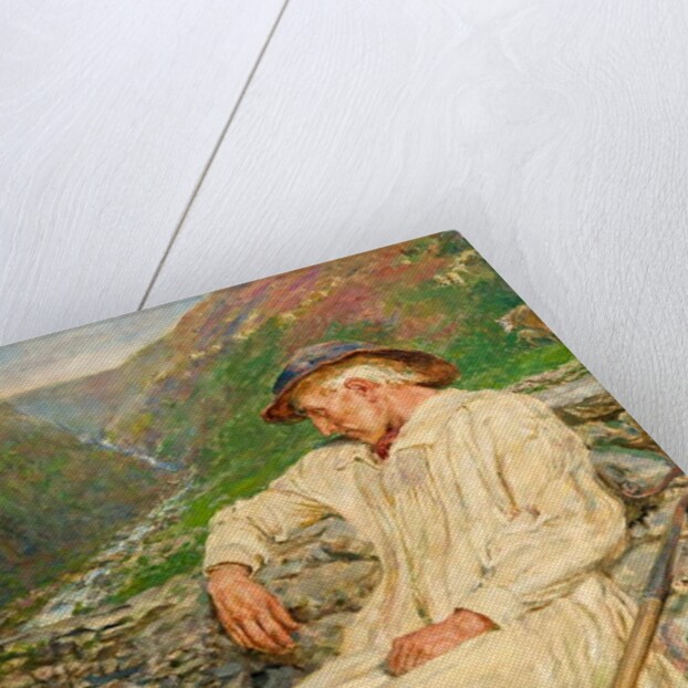 Michael and the Unfinished Sheepfold 1920 by Briton Riviere