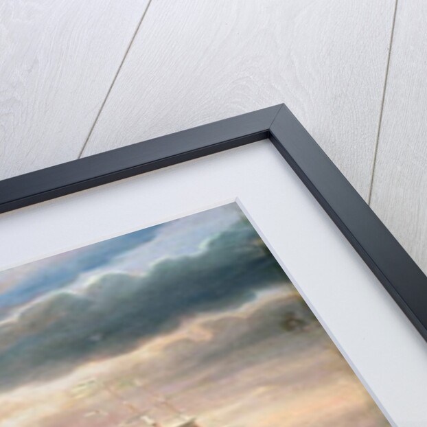 US Japan Fleet, Commodore Perry carrying 'The Gospel of God to the Heathen, 1853 by James Guy Evans