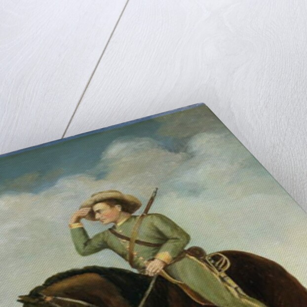 A Confederate Scout of General Turner Ashby at the Valley near Luray and New Hacket by J. A. Collins