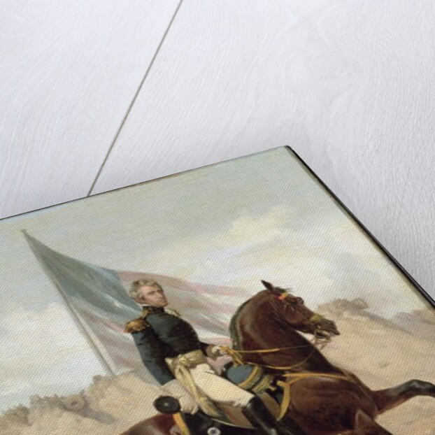 General Andrew Jackson at the Battle of New Orleans by Alonzo Chappel