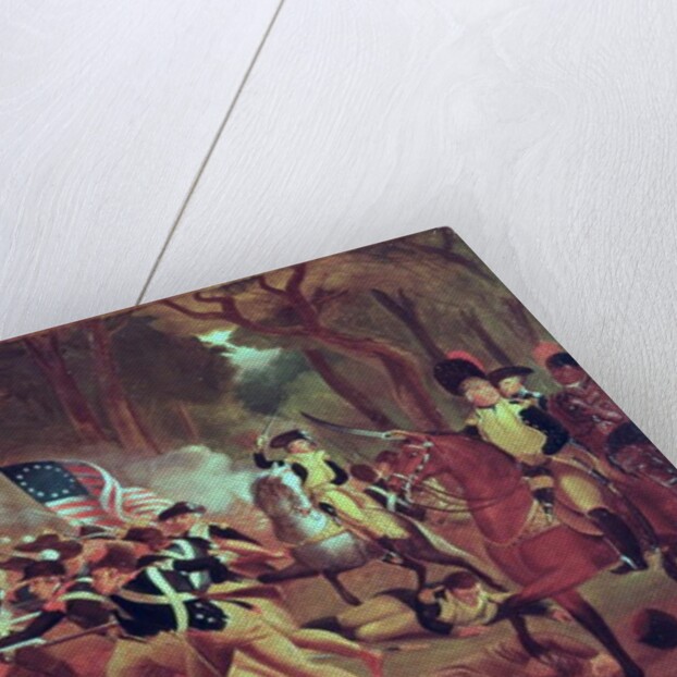 Colonel William Washington at the Battle of Cowpens, South Carolina, 17th January, 1781 by American School