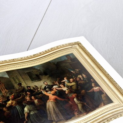 Lincoln's drive through Richmond, 1866 by Dennis Malone Carter