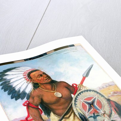 Portrait of Crazy Horse, 1876 by Henry H. Cross