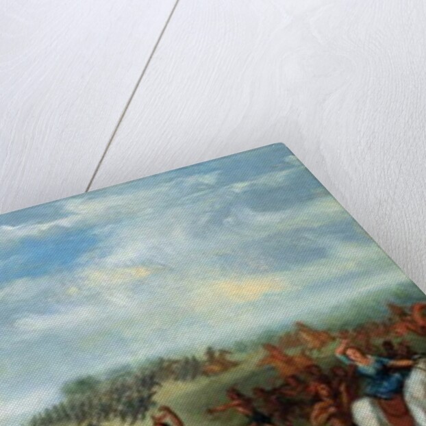 The Fort Dearborn Massacre on the 15th August, 1812 by Samuel Page