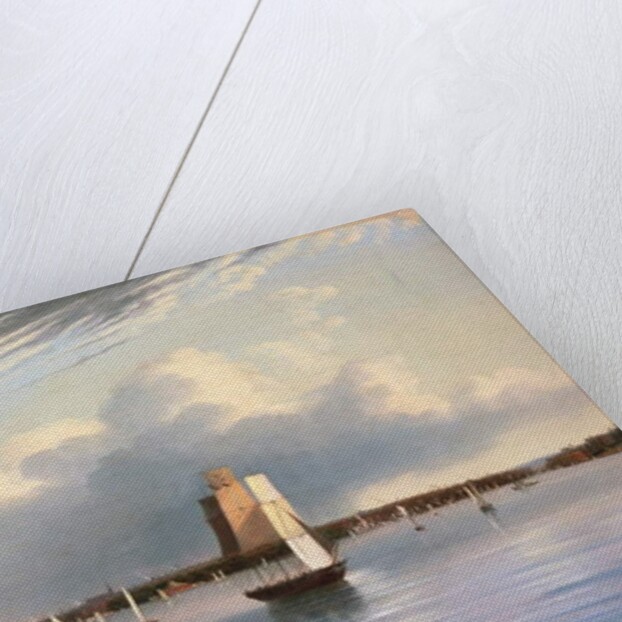 Baltimore Harbour, 1852 by E. G. Coates