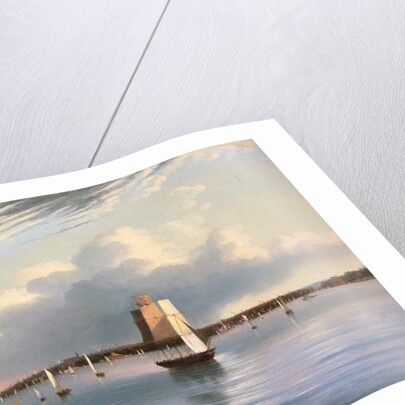 Baltimore Harbour, 1852 by E. G. Coates