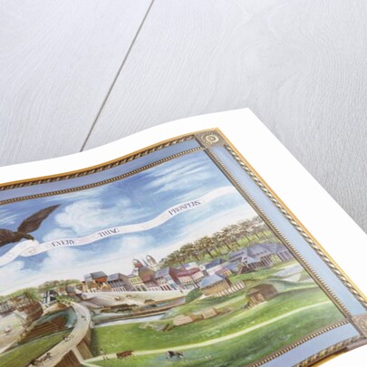 View of New Orleans from the Plantation of Marigny, 1803 by J. L. Bouquet de Woiseri