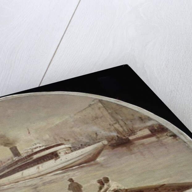 The Chicago River at Lake Street Bridge, 1900 by Lawrence Carmichael Earle