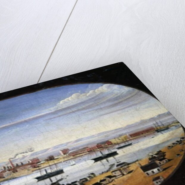 US Navy Yard, Mare Island, California, c.1857 by Felix Mathews