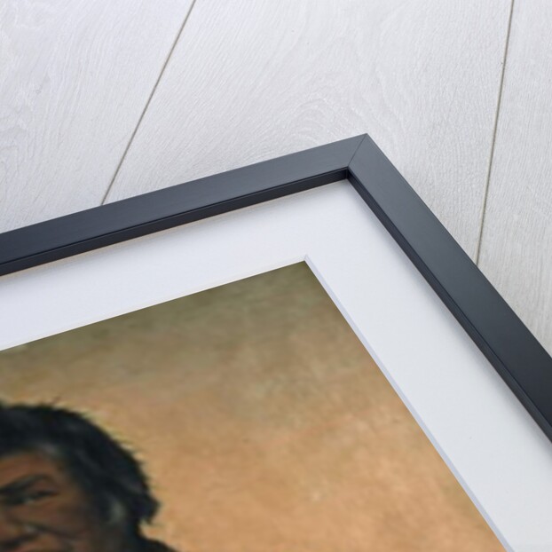 Portrait of Shabbona, Potawatomi Chief, 1859 by E. S. Webber