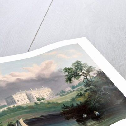 The White House, Washington, D.C., c.1845 by American School