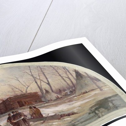 The Winter Quarters of Father Marquette, 1674, 1900 by Lawrence Carmichael Earle