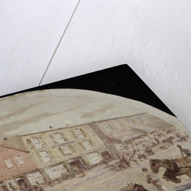 Clark Street, Between Lake and Randolph Streets, 1857, 1900 by Lawrence Carmichael Earle