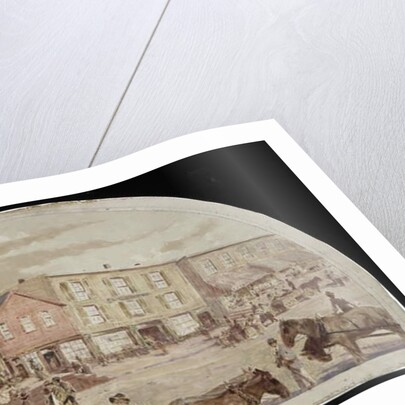 Clark Street, Between Lake and Randolph Streets, 1857, 1900 by Lawrence Carmichael Earle